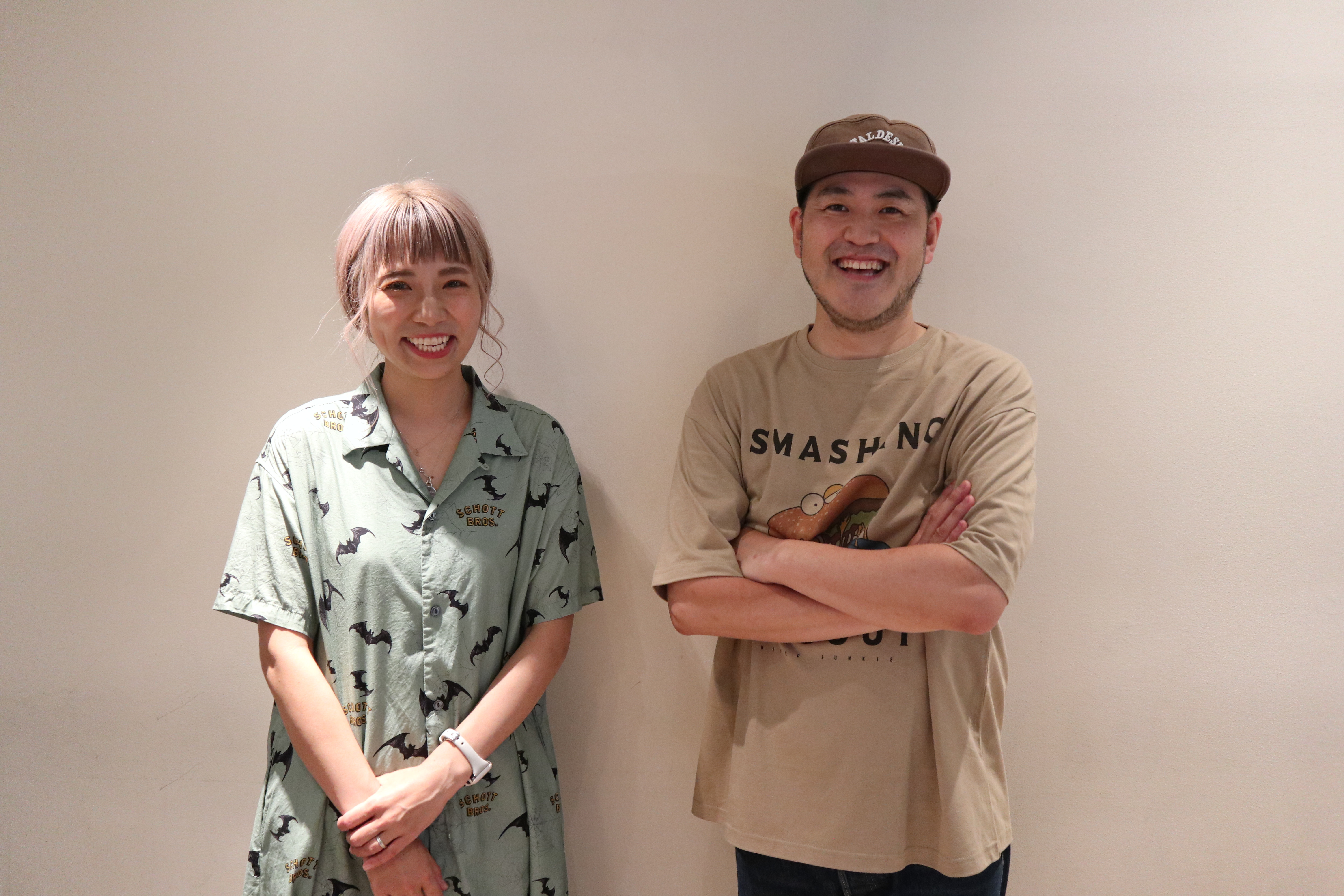 安藤さんとちえちゃんの笑顔写真